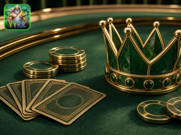 Tampilan beranda yyrr dengan pilihan game digital